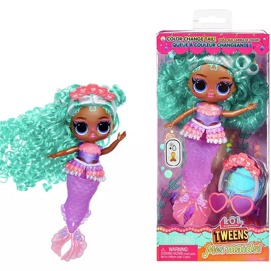 L.O.L. Surprise Serena Finn Mermaid Doll picture with a box