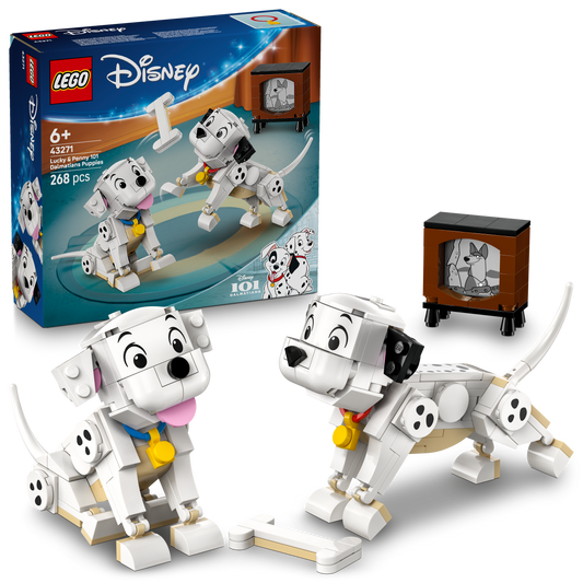 LEGO Disney 43271 Lucky & Penny 101 Dalmatians Puppies