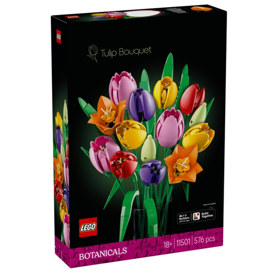 LEGO Botanicals 11501 Tulip Bouquet set with 576 pieces