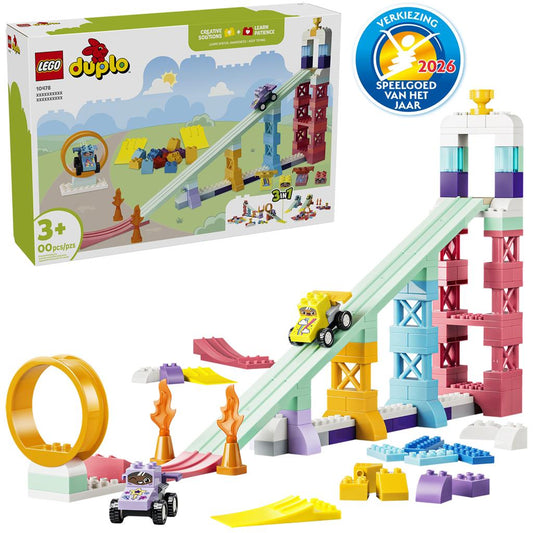 LEGO DUPLO Town 3 in 1 Creative Ramps with Vehicles building toy