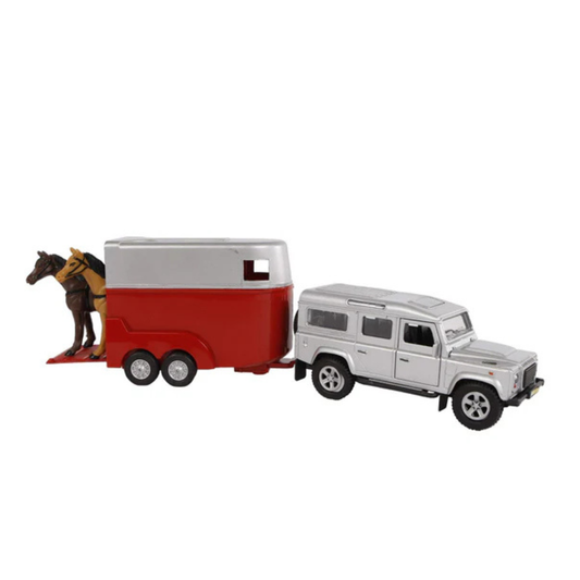 Kids Globe Land Rover Defender picture on the white background