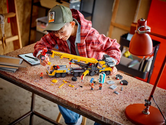 Lego City 60409 Yellow Mobile Construction Crane