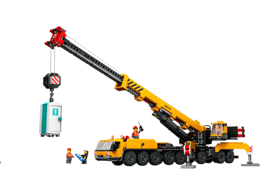 Lego City 60409 Yellow Mobile Construction Crane