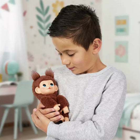 Little Live Pets My Baby Monkey Minis Chikki Cherry Interactive Toy life style picture
