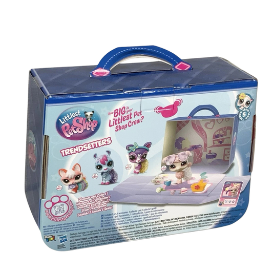 Littlest Pet Shop Series 5 Trendy & Stylish Poodle picture of the reverse of the box