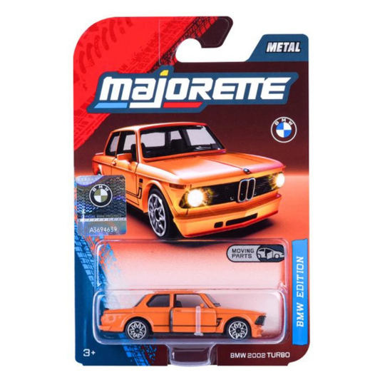 Majorette BMW 2002 Turbo Orange picture in the box
