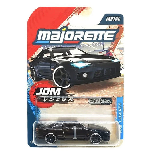 Majorette Nissan Silvia S15 Spec R Aero Black Diecast Car picture in the box