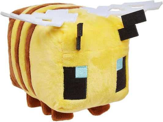 A fun and tactile Minecraft Bee 8 Plush that stands 8 inches tall, ideal for fans of all ages to enjoy.