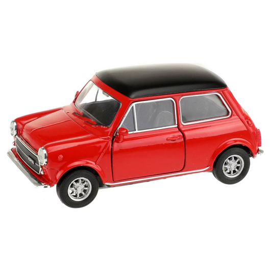 Mini Cooper 1300 Model Car picture on the white background