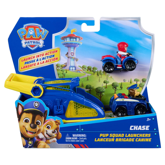 PAW Patrol Pup Squad Launcher Chase your favorite character