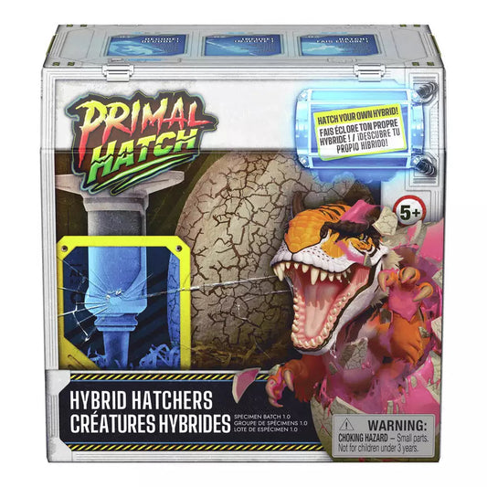 Primal Hatch T-Rex Hybrid Action Figure picture of the box