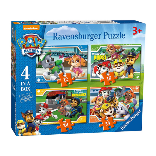 Paw patrol puzzle 4 in a box