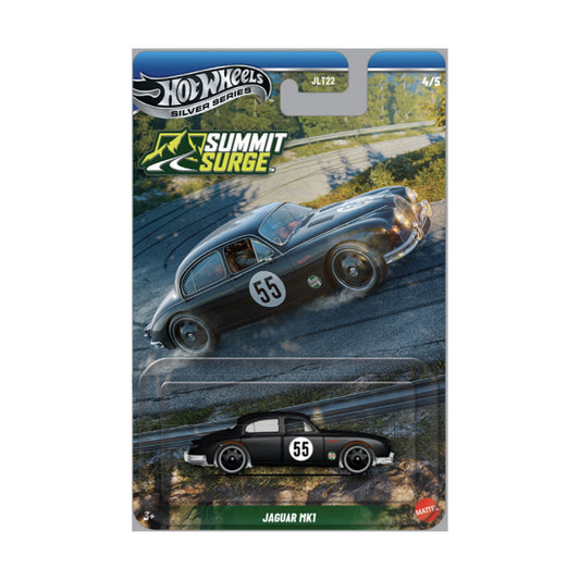 Hot Wheels Silver Series Jaguar MK1 picture in the box