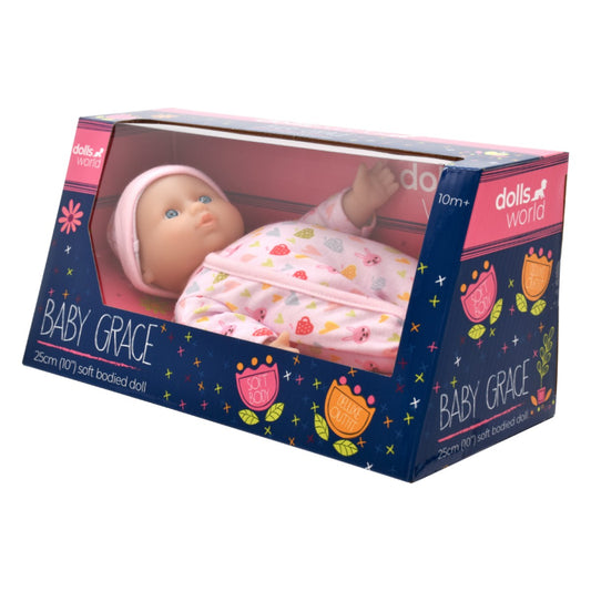 Soft Bodied Baby Doll Grace 25cm picture in the box