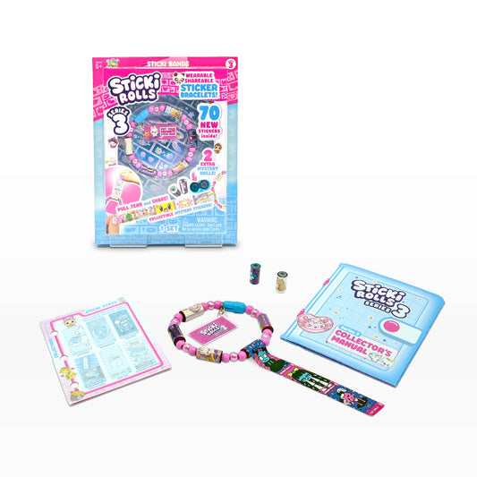 Sticki Rolls Sticki Band Single Pack Series 3 packaging