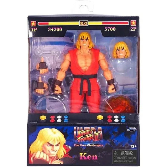 Street Fighter II Ken Figure – Collectible Action Toy