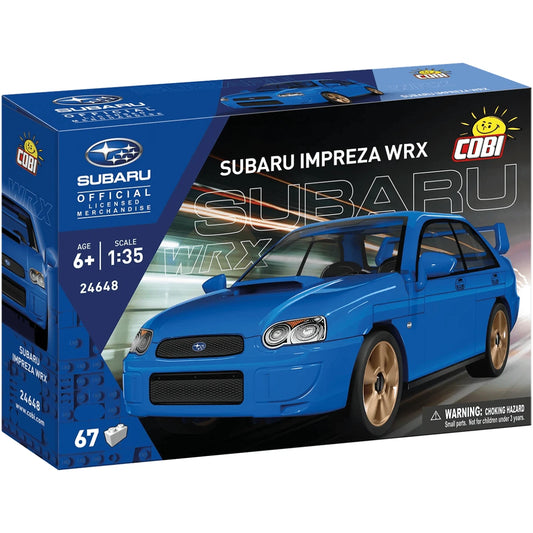 Subaru Impreza WRX Building Block Model picture of the box