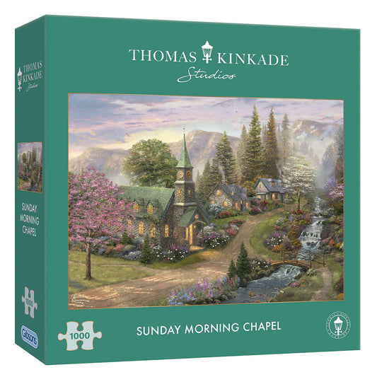 Sunday Morning Chapel 1000 Pc Jigsaw Puzzle|Sunday Morning Chapel 1000 Pc Jigsaw Puzzle