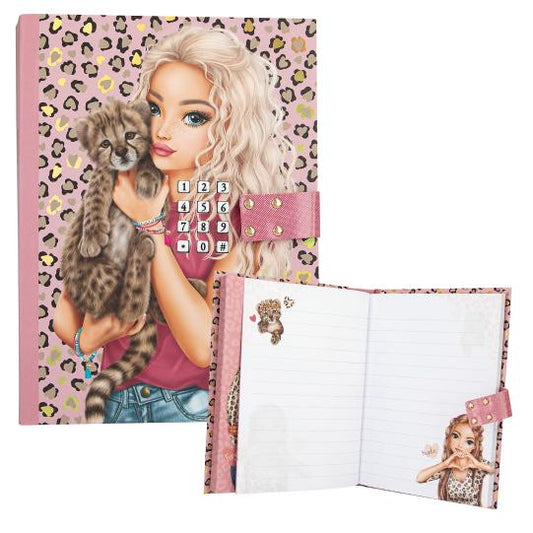TOPModel Diary with Code & Sound LEOHEART picture on the white background