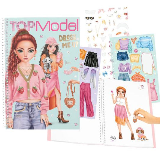 TOPModel Dress Me Up Big Sticker Book Fun