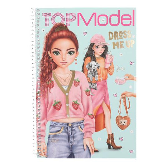 TOPModel Dress Me Up Big Sticker Book Fun