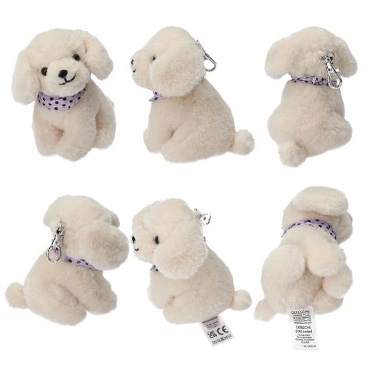 TOPModel Plush Dog Pendants white cute puppy