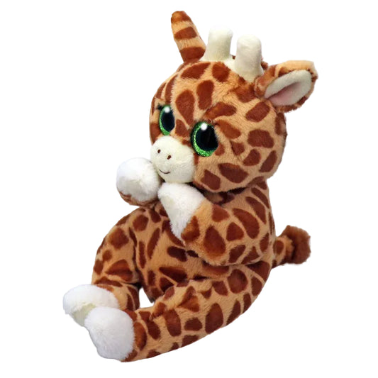 TY Beanie Bellies Tippi the Giraffe Soft Plush Toy side view picture