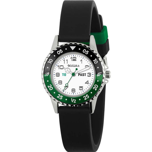 Tikkers Boys Series 10 Watch Black Silver perfect as a first watch