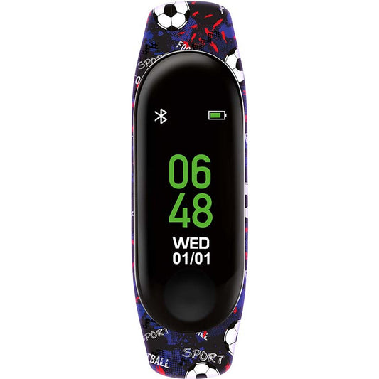 Tikkers Series 1 Boys Football Activity Tracker Smart Fitness Watch picture of the watch design