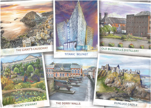 Visit Northern Ireland 1000 Piece Jigsaw Puzzle