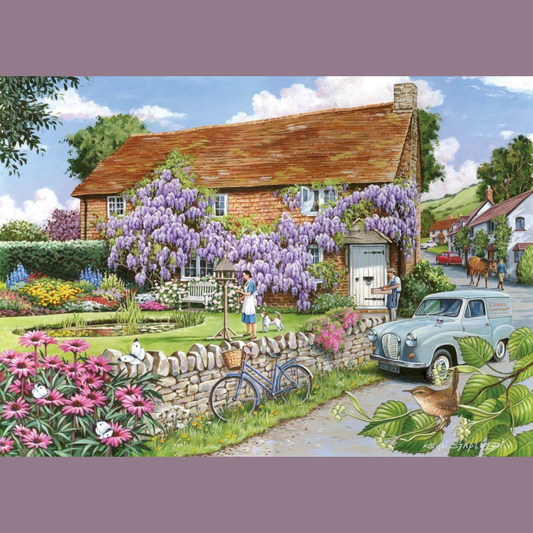 Wisteria Cottage - BIG 250 Piece Jigsaw Puzzle