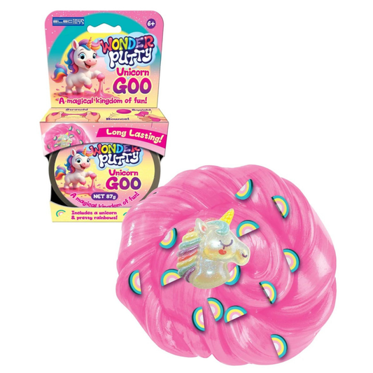 Wonder Putty Unicorn picture on the white background