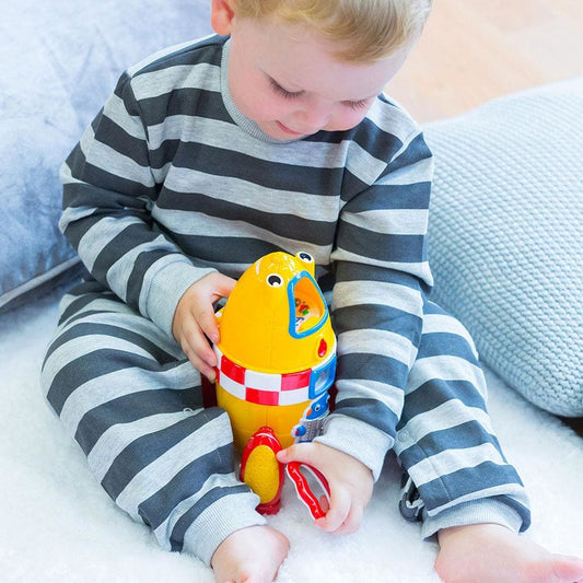 WOW Toys Ronnie Rocket Space Rocket Toy for Kids life style picture