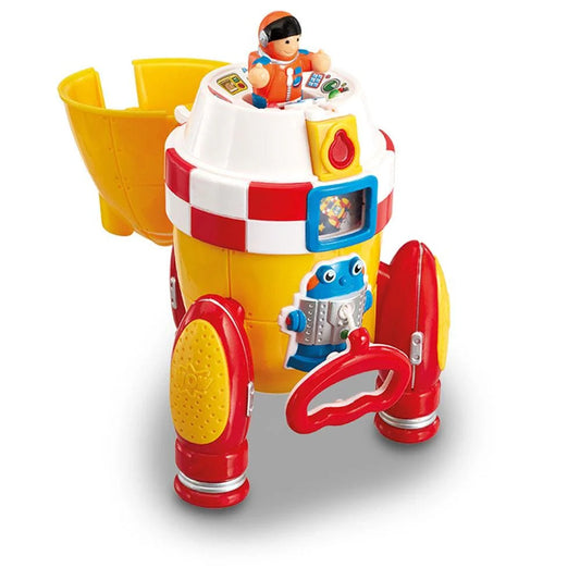 WOW Toys Ronnie Rocket Space Rocket Toy for Kids picture on the white background