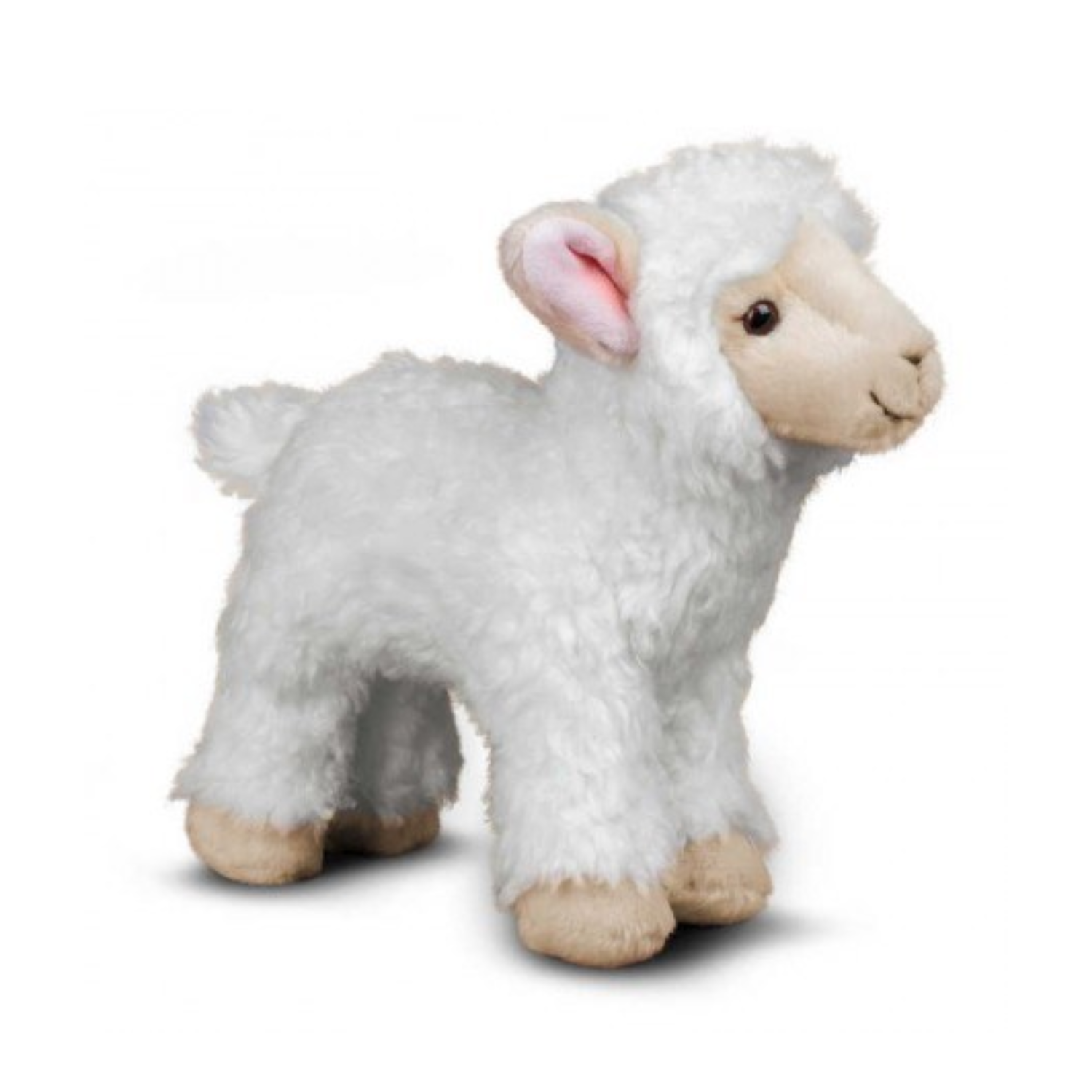 Peluche Capra Animigos World Of Nature Eco | 24 Cm | Morbido E Realistico Con Libretto Educativo