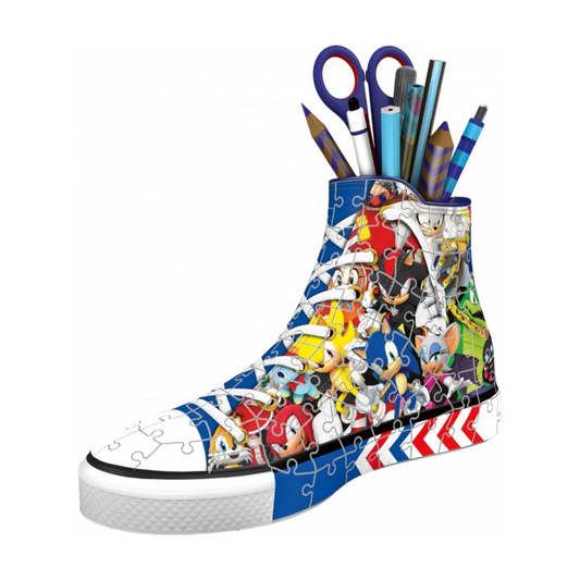 Sonic the Hedgehog Trainer 3D Puzzle fully assembled