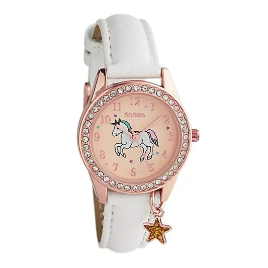 Tikkers Unicorn Watch White Strap