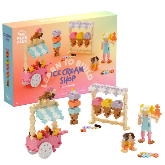 Toys at Foys - Plus-Plus Learn to Build Ice Cream Shop