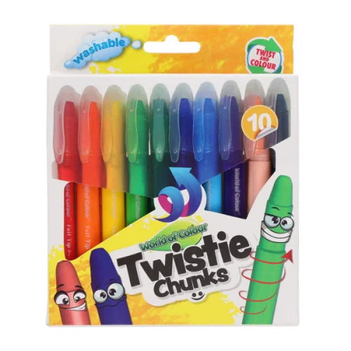 twisties chunk crayons in packaging