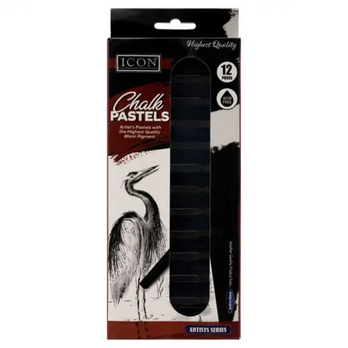 chalk pastels in packaging