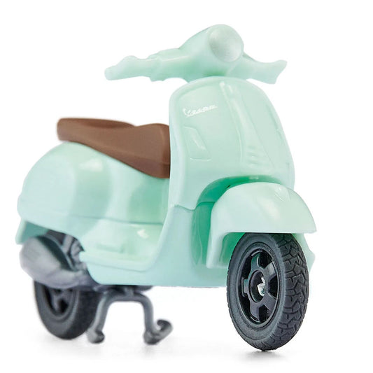 mint green vespa
