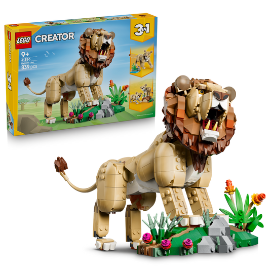 LEGO CREATOR 3in1 31386 Wild Animals: Majestic Lion
