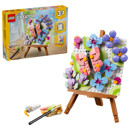 LEGO Creator 3in1 31390 Floral Art Decor Painting with Box