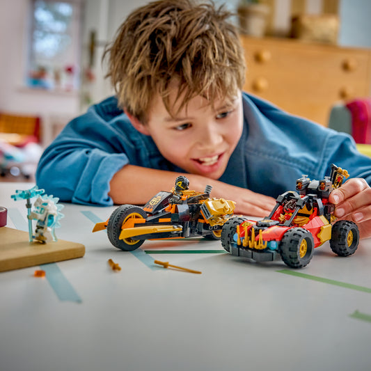 LEGO Ninjago 71864 Kai and Cole's Combiner Vehicles Lifestyle Picture