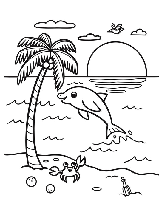 My Big Pink Book of Colouring