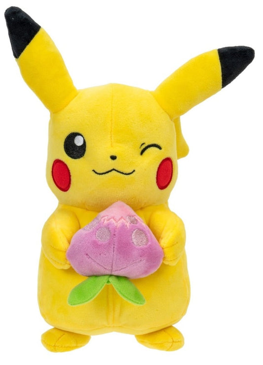 Pokemon 8" Plush Pikachu - Pecha Berry