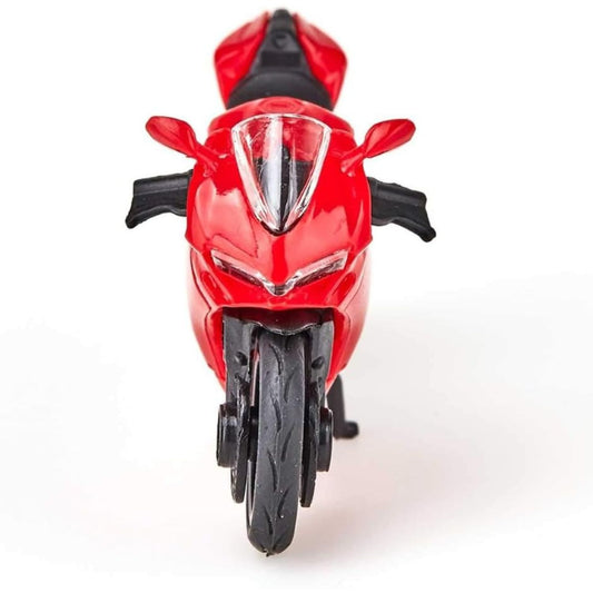 siku motorbike from the front