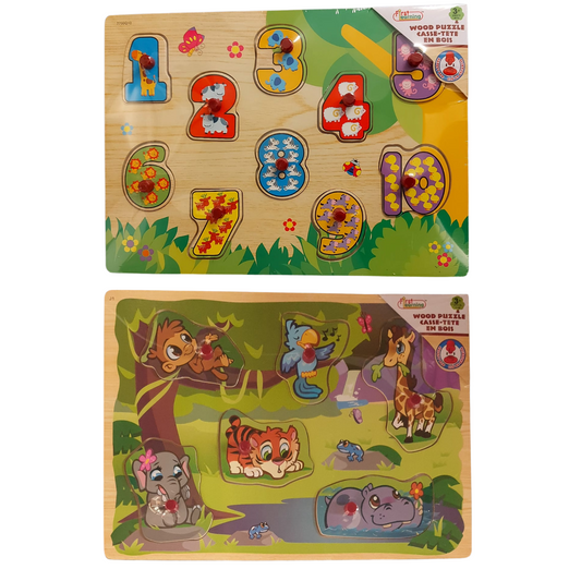 Assorted Wooden Puzzle from Toys At Foys