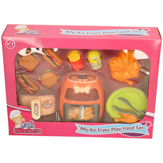 airfryer food playset in packaging