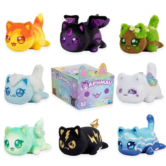 collectable plush elemental cats